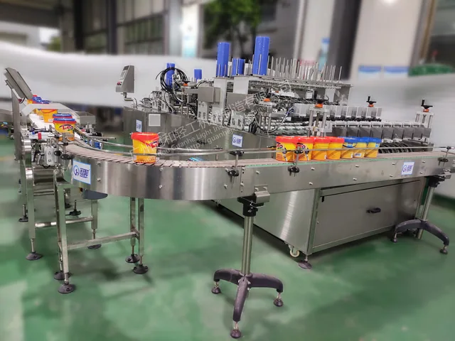 奶油黄油全自动称重灌装压盖生产线产品图13