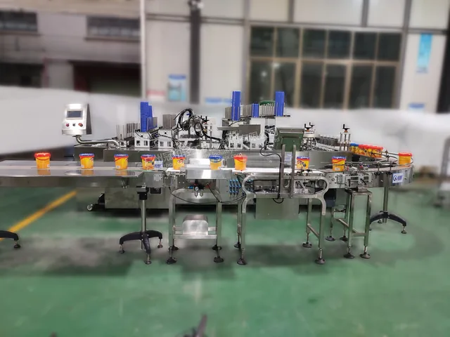 奶油黄油全自动称重灌装压盖生产线产品图14