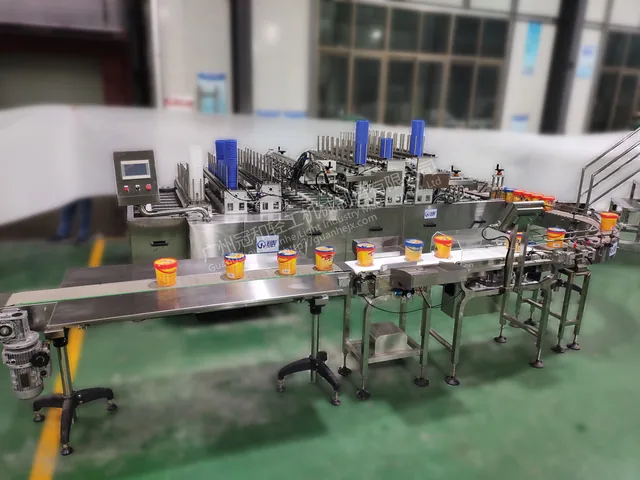 奶油黄油全自动称重灌装压盖生产线产品图15