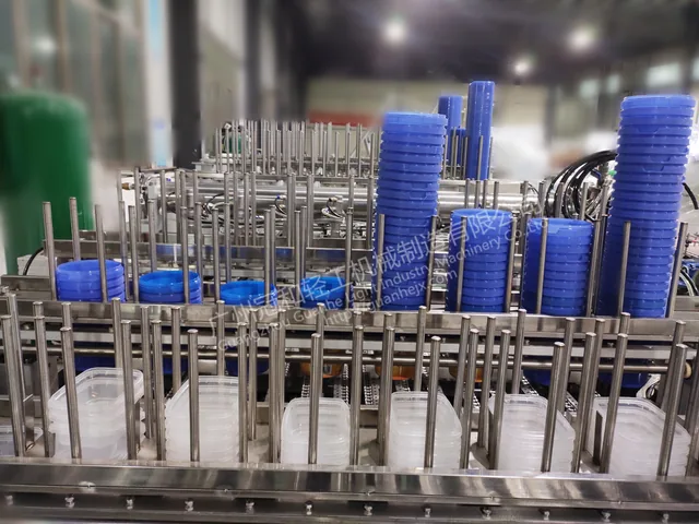 奶油黄油全自动称重灌装压盖生产线产品图23