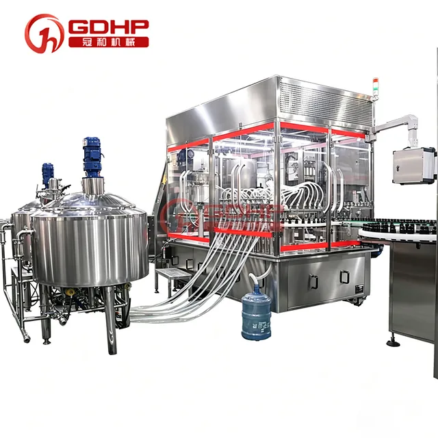 全自动口服液洗瓶灌装轧盖贴标机生产线产品图7