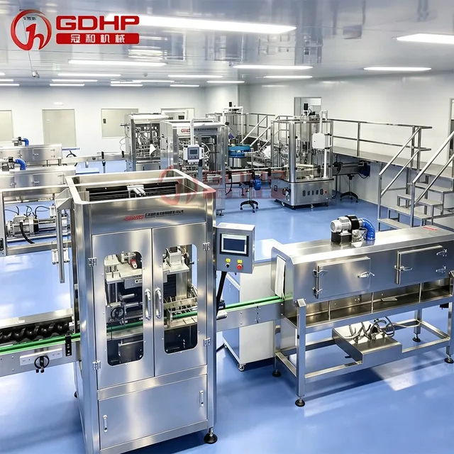 日化扁瓶收缩膜灌装旋盖设备产品图5